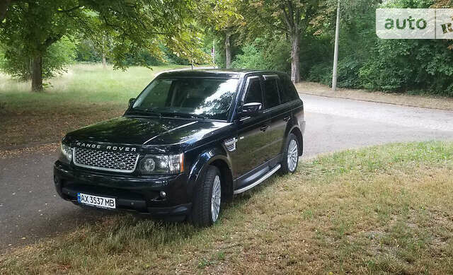 Чорний Ленд Ровер Range Rover Sport, об'ємом двигуна 3 л та пробігом 205 тис. км за 10000 $, фото 11 на Automoto.ua