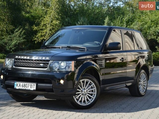 Чорний Ленд Ровер Range Rover Sport, об'ємом двигуна 5 л та пробігом 208 тис. км за 10999 $, фото 1 на Automoto.ua