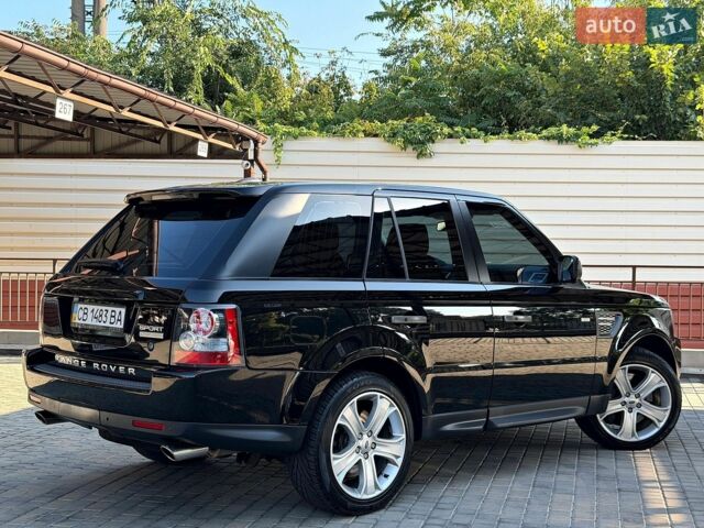 Чорний Ленд Ровер Range Rover Sport, об'ємом двигуна 5 л та пробігом 53 тис. км за 22500 $, фото 3 на Automoto.ua