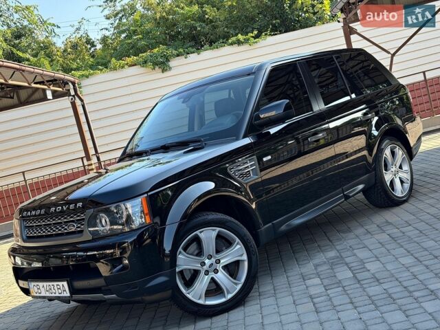 Чорний Ленд Ровер Range Rover Sport, об'ємом двигуна 5 л та пробігом 53 тис. км за 22500 $, фото 6 на Automoto.ua