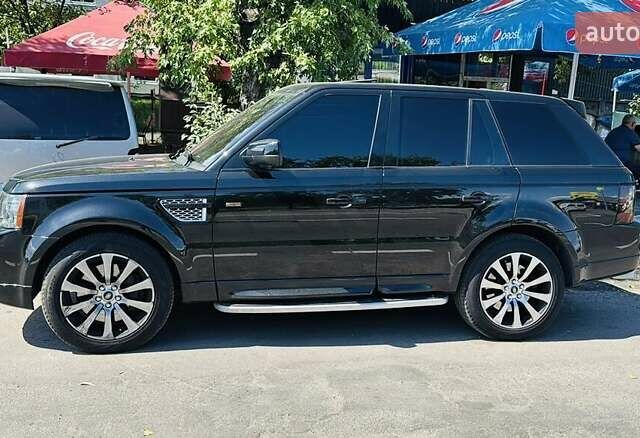 Чорний Ленд Ровер Range Rover Sport, об'ємом двигуна 5 л та пробігом 120 тис. км за 21000 $, фото 4 на Automoto.ua