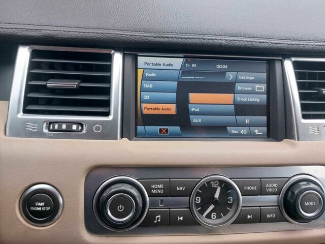 Чорний Ленд Ровер Range Rover Sport, об'ємом двигуна 3 л та пробігом 216 тис. км за 15300 $, фото 17 на Automoto.ua