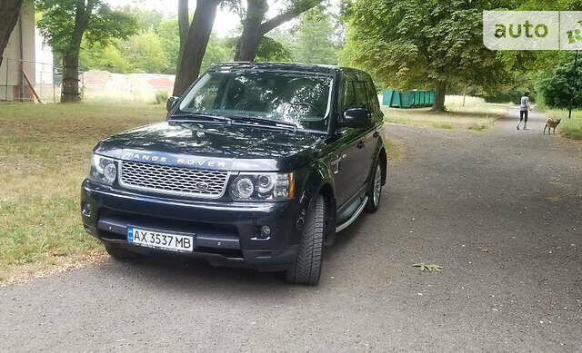 Чорний Ленд Ровер Range Rover Sport, об'ємом двигуна 3 л та пробігом 205 тис. км за 10000 $, фото 2 на Automoto.ua