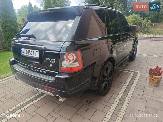Черный Ленд Ровер Рендж Ровер Спорт, объемом двигателя 2.99 л и пробегом 269 тыс. км за 13999 $, фото 6 на Automoto.ua