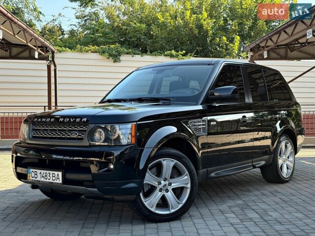 Чорний Ленд Ровер Range Rover Sport, об'ємом двигуна 5 л та пробігом 53 тис. км за 22500 $, фото 8 на Automoto.ua