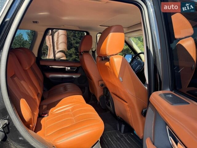 Чорний Ленд Ровер Range Rover Sport, об'ємом двигуна 5 л та пробігом 142 тис. км за 16000 $, фото 4 на Automoto.ua