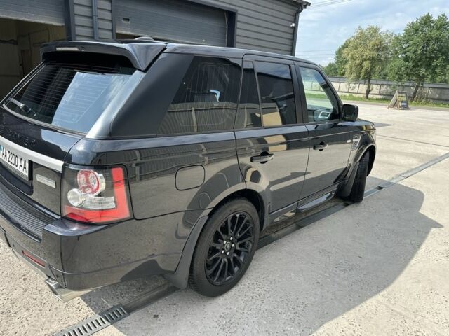 Черный Ленд Ровер Рендж Ровер Спорт, объемом двигателя 3 л и пробегом 300 тыс. км за 20000 $, фото 4 на Automoto.ua