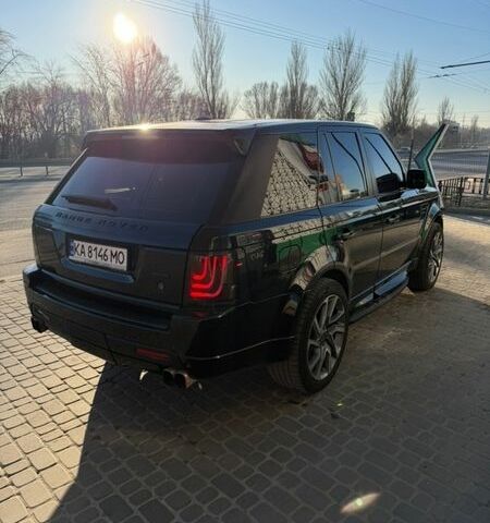 Чорний Ленд Ровер Range Rover Sport, об'ємом двигуна 5 л та пробігом 129 тис. км за 16499 $, фото 8 на Automoto.ua