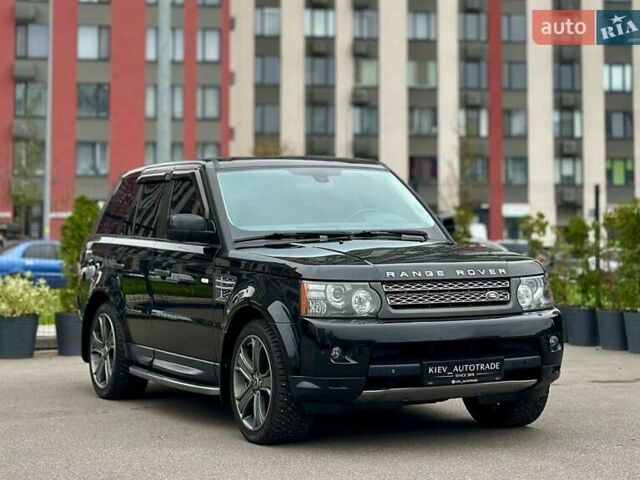 Чорний Ленд Ровер Range Rover Sport, об'ємом двигуна 5 л та пробігом 114 тис. км за 14900 $, фото 5 на Automoto.ua