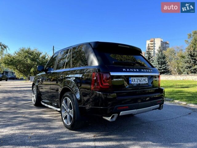Чорний Ленд Ровер Range Rover Sport, об'ємом двигуна 5 л та пробігом 143 тис. км за 26800 $, фото 8 на Automoto.ua