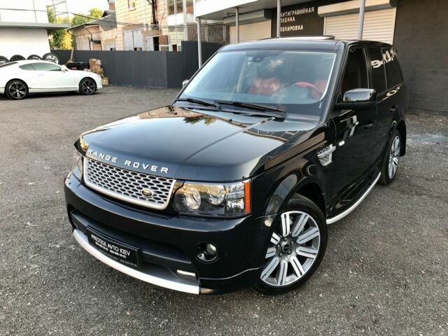 Чорний Ленд Ровер Range Rover Sport, об'ємом двигуна 5 л та пробігом 100 тис. км за 31500 $, фото 4 на Automoto.ua
