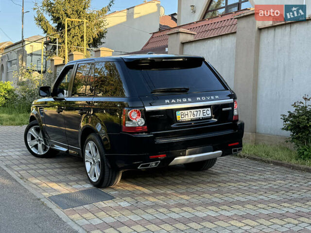 Чорний Ленд Ровер Range Rover Sport, об'ємом двигуна 5 л та пробігом 130 тис. км за 19300 $, фото 3 на Automoto.ua