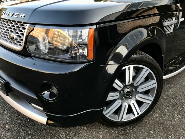 Чорний Ленд Ровер Range Rover Sport, об'ємом двигуна 5 л та пробігом 100 тис. км за 31500 $, фото 9 на Automoto.ua