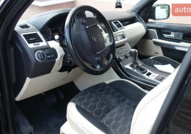 Черный Ленд Ровер Рендж Ровер Спорт, объемом двигателя 5 л и пробегом 119 тыс. км за 18500 $, фото 8 на Automoto.ua