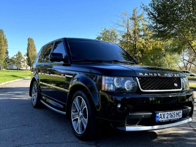Чорний Ленд Ровер Range Rover Sport, об'ємом двигуна 5 л та пробігом 143 тис. км за 26800 $, фото 4 на Automoto.ua