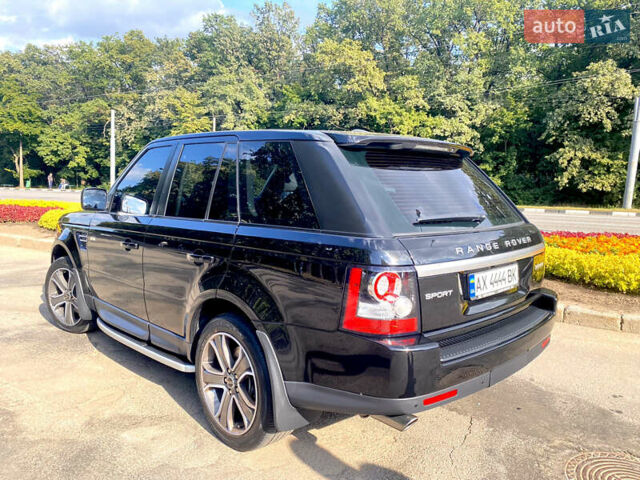 Чорний Ленд Ровер Range Rover Sport, об'ємом двигуна 5 л та пробігом 98 тис. км за 22500 $, фото 15 на Automoto.ua