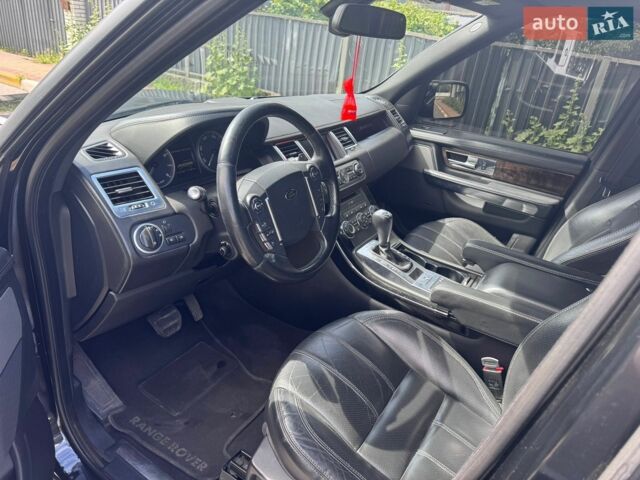 Чорний Ленд Ровер Range Rover Sport, об'ємом двигуна 5 л та пробігом 220 тис. км за 8000 $, фото 4 на Automoto.ua