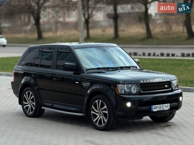 Черный Ленд Ровер Рендж Ровер Спорт, объемом двигателя 5 л и пробегом 215 тыс. км за 15500 $, фото 6 на Automoto.ua