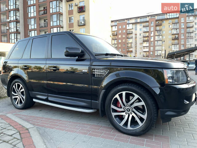Чорний Ленд Ровер Range Rover Sport, об'ємом двигуна 5 л та пробігом 213 тис. км за 13800 $, фото 7 на Automoto.ua