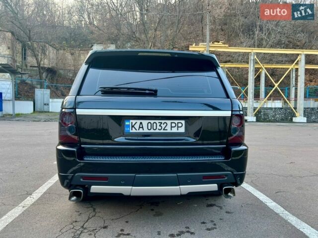 Чорний Ленд Ровер Range Rover Sport, об'ємом двигуна 5 л та пробігом 188 тис. км за 22500 $, фото 4 на Automoto.ua