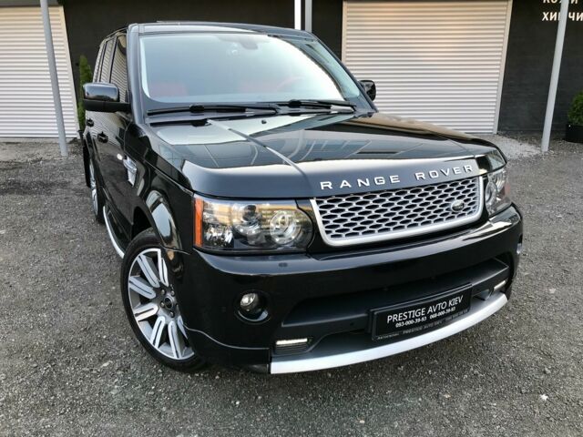 Чорний Ленд Ровер Range Rover Sport, об'ємом двигуна 5 л та пробігом 100 тис. км за 31500 $, фото 18 на Automoto.ua