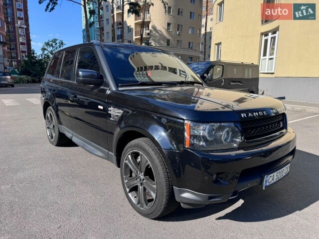 Чорний Ленд Ровер Range Rover Sport, об'ємом двигуна 5 л та пробігом 220 тис. км за 8000 $, фото 1 на Automoto.ua