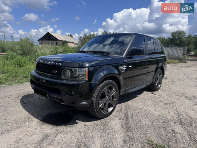 Чорний Ленд Ровер Range Rover Sport, об'ємом двигуна 5 л та пробігом 220 тис. км за 12500 $, фото 1 на Automoto.ua