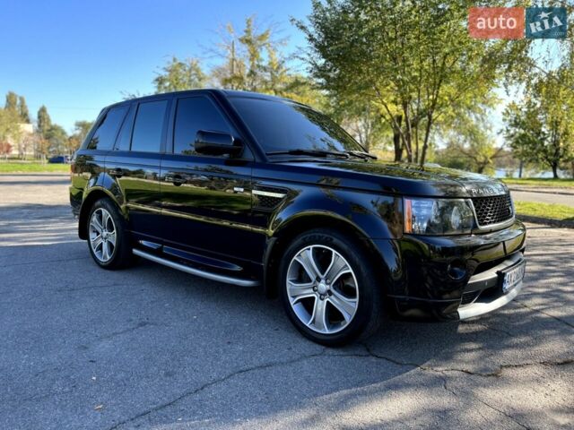Чорний Ленд Ровер Range Rover Sport, об'ємом двигуна 5 л та пробігом 143 тис. км за 26800 $, фото 2 на Automoto.ua
