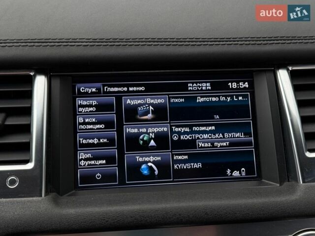 Черный Ленд Ровер Рендж Ровер Спорт, объемом двигателя 5 л и пробегом 215 тыс. км за 15500 $, фото 26 на Automoto.ua