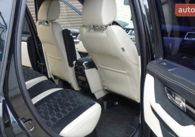 Черный Ленд Ровер Рендж Ровер Спорт, объемом двигателя 5 л и пробегом 119 тыс. км за 18500 $, фото 15 на Automoto.ua