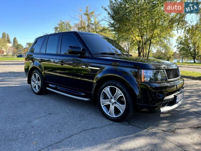 Чорний Ленд Ровер Range Rover Sport, об'ємом двигуна 5 л та пробігом 143 тис. км за 26800 $, фото 2 на Automoto.ua