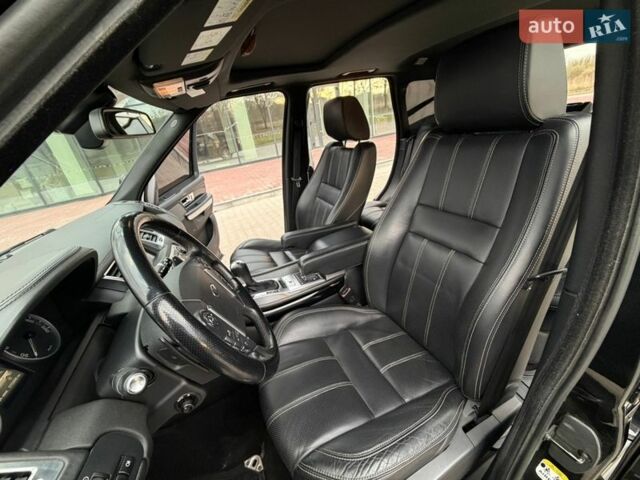 Черный Ленд Ровер Рендж Ровер Спорт, объемом двигателя 5 л и пробегом 215 тыс. км за 15500 $, фото 21 на Automoto.ua