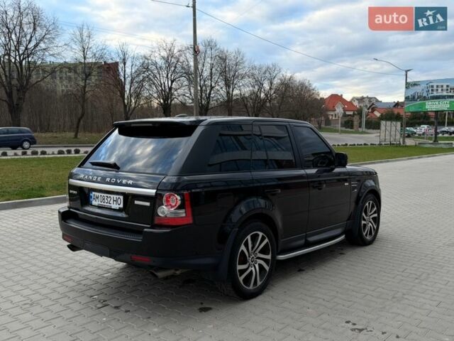 Черный Ленд Ровер Рендж Ровер Спорт, объемом двигателя 5 л и пробегом 215 тыс. км за 15500 $, фото 17 на Automoto.ua