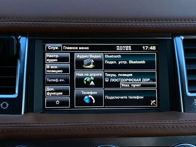 Чорний Ленд Ровер Range Rover Sport, об'ємом двигуна 3 л та пробігом 159 тис. км за 26000 $, фото 19 на Automoto.ua