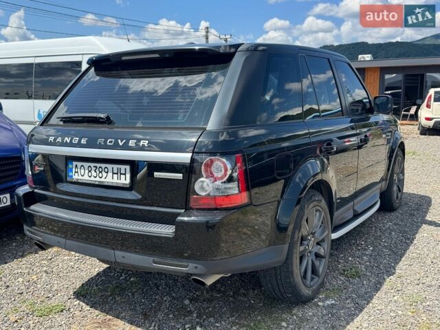 Чорний Ленд Ровер Range Rover Sport, об'ємом двигуна 5 л та пробігом 160 тис. км за 15900 $, фото 2 на Automoto.ua