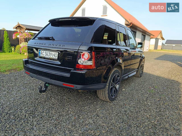 Ленд Ровер Рендж Ровер Спорт 2012 в Сарнах на Automoto.ua Черный Ленд Ровер Рендж Ровер Спорт, объемом двигателя 2.99 л и пробегом 351 тыс. км за 16200 $, фото 5 на Automoto.ua