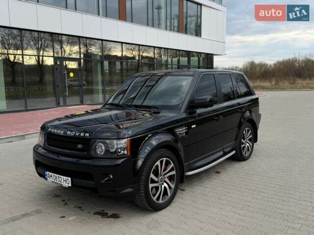 Черный Ленд Ровер Рендж Ровер Спорт, объемом двигателя 5 л и пробегом 215 тыс. км за 15500 $, фото 14 на Automoto.ua