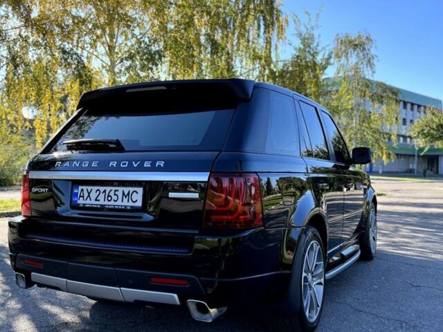Чорний Ленд Ровер Range Rover Sport, об'ємом двигуна 5 л та пробігом 143 тис. км за 26800 $, фото 9 на Automoto.ua