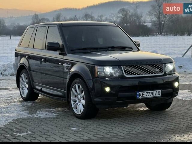 Чорний Ленд Ровер Range Rover Sport, об'ємом двигуна 3 л та пробігом 140 тис. км за 17700 $, фото 6 на Automoto.ua