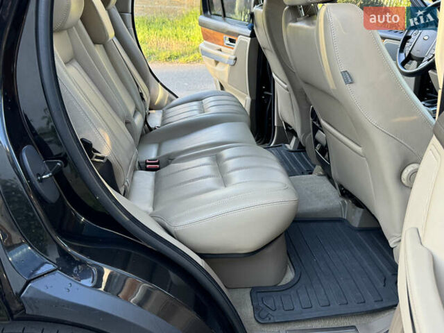 Чорний Ленд Ровер Range Rover Sport, об'ємом двигуна 5 л та пробігом 130 тис. км за 19300 $, фото 29 на Automoto.ua