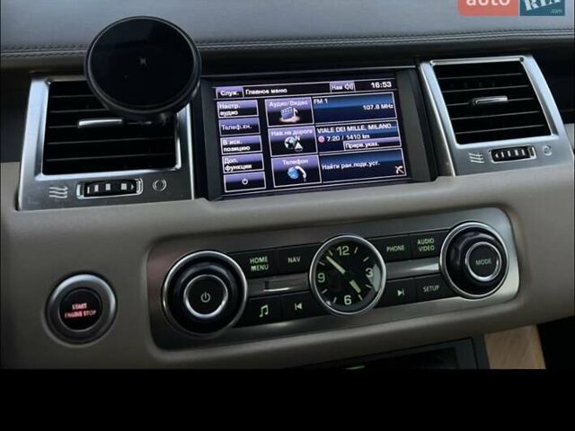 Чорний Ленд Ровер Range Rover Sport, об'ємом двигуна 3 л та пробігом 140 тис. км за 17700 $, фото 22 на Automoto.ua