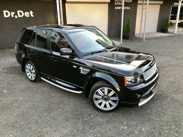 Чорний Ленд Ровер Range Rover Sport, об'ємом двигуна 5 л та пробігом 100 тис. км за 31500 $, фото 15 на Automoto.ua