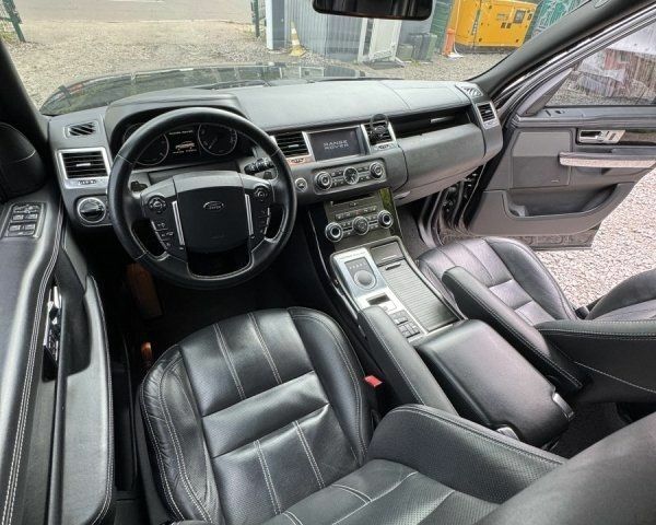 Чорний Ленд Ровер Range Rover Sport, об'ємом двигуна 3 л та пробігом 212 тис. км за 18200 $, фото 13 на Automoto.ua