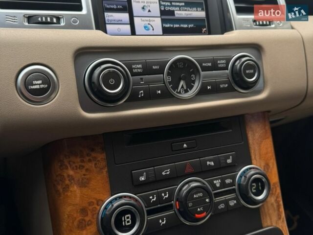 Чорний Ленд Ровер Range Rover Sport, об'ємом двигуна 5 л та пробігом 140 тис. км за 13899 $, фото 17 на Automoto.ua