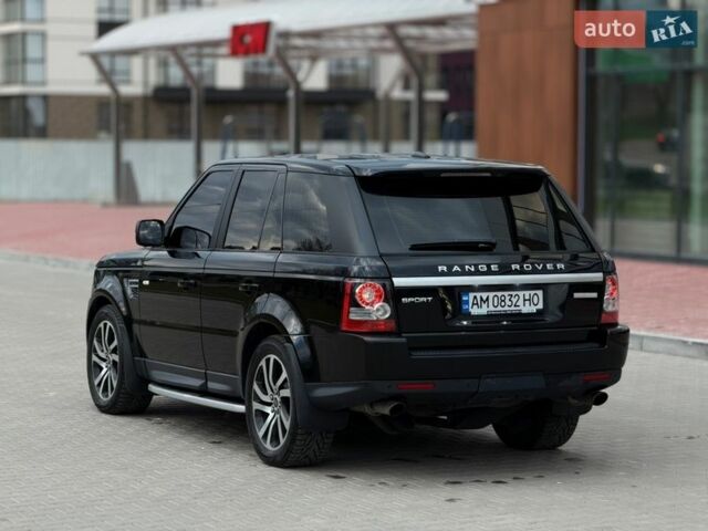 Черный Ленд Ровер Рендж Ровер Спорт, объемом двигателя 5 л и пробегом 215 тыс. км за 15500 $, фото 10 на Automoto.ua