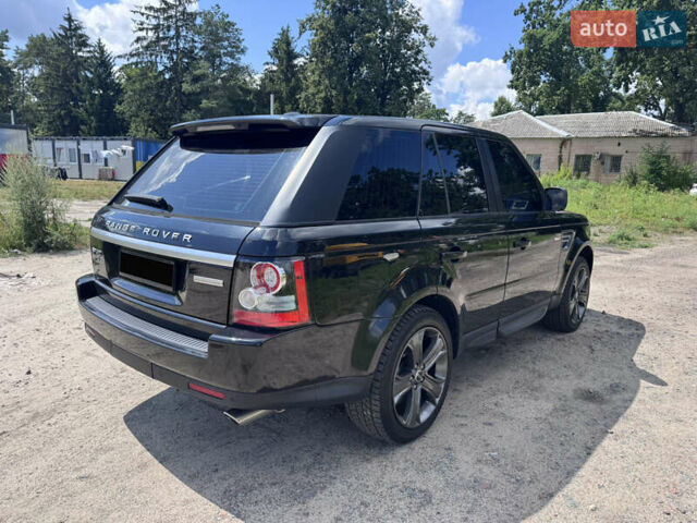 Чорний Ленд Ровер Range Rover Sport, об'ємом двигуна 5 л та пробігом 220 тис. км за 12500 $, фото 3 на Automoto.ua