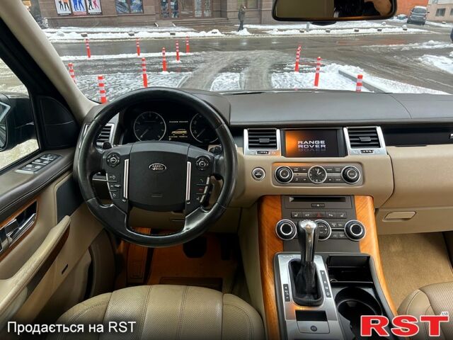 Чорний Ленд Ровер Range Rover Sport, об'ємом двигуна 5 л та пробігом 193 тис. км за 14800 $, фото 12 на Automoto.ua