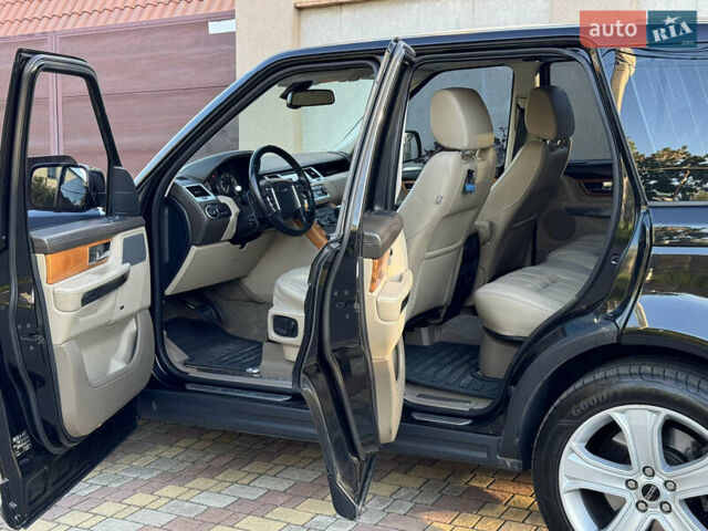 Чорний Ленд Ровер Range Rover Sport, об'ємом двигуна 5 л та пробігом 130 тис. км за 19300 $, фото 21 на Automoto.ua