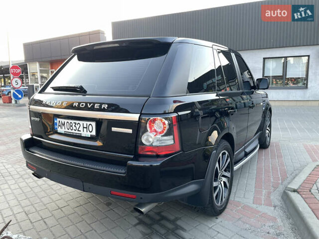 Чорний Ленд Ровер Range Rover Sport, об'ємом двигуна 5 л та пробігом 213 тис. км за 13800 $, фото 4 на Automoto.ua