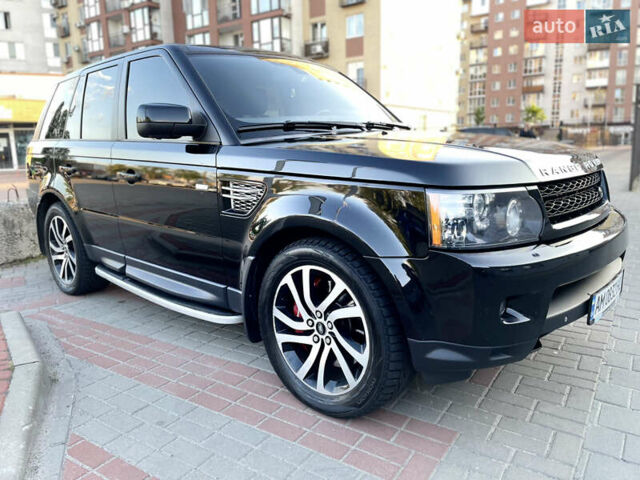 Чорний Ленд Ровер Range Rover Sport, об'ємом двигуна 5 л та пробігом 213 тис. км за 13800 $, фото 8 на Automoto.ua
